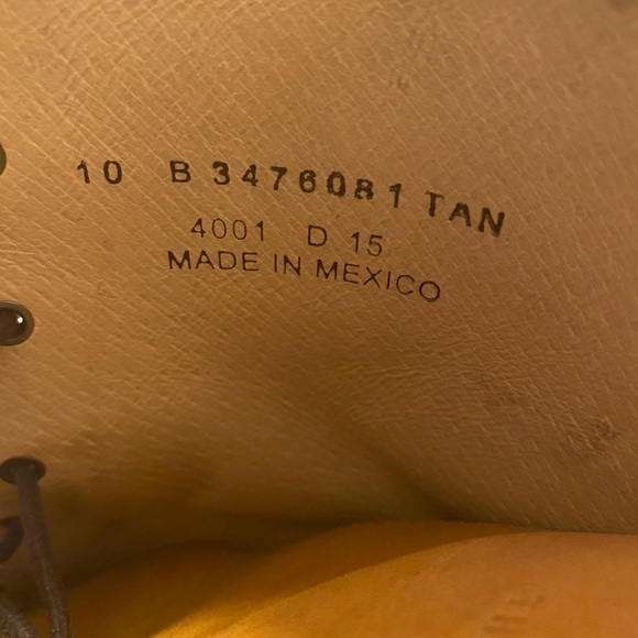 Frye Tan Boots Size 10 - Picture 4 of 4